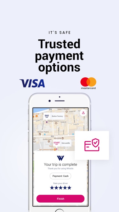 Whistle Taxi App screenshot 4