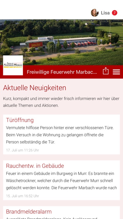 Freiwillige Feuerwehr Marbach