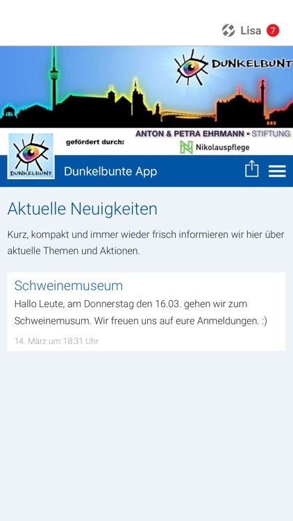 Dunkelbunt App