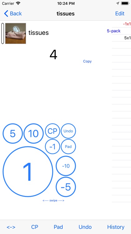 Bubbles Shape Counter