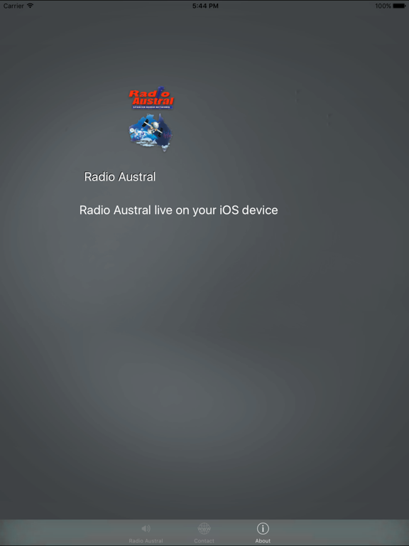 Radio Austral iPad screenshot 5 - Music app