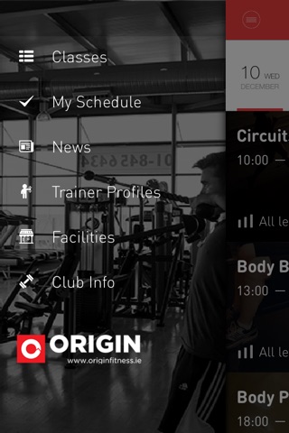 Origin Fitness Ireland screenshot 2