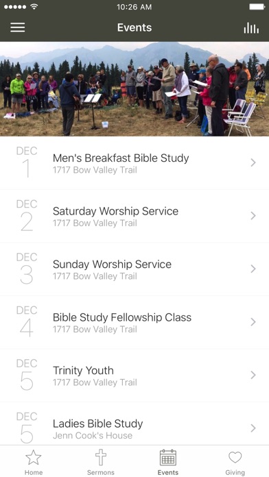 Trinity Bible Church | Canmore screenshot 3