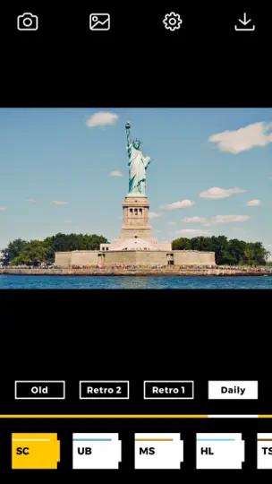 Скриншот Filmlike New York на iPhone 1