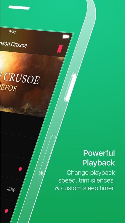 GreenLit Audiobook Player