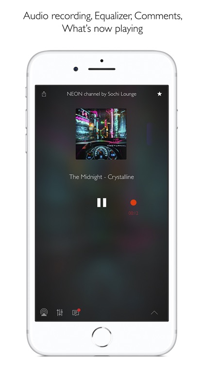Radio by Muzzr, Record & Alarm