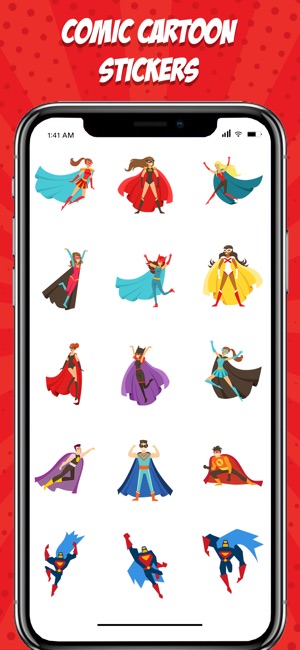 Comic Cartoon Stickers(圖3)-速報App