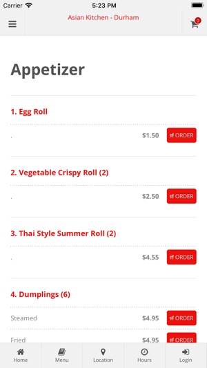 Asian Kitchen Durham(圖2)-速報App