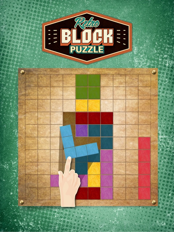 Screenshot #4 pour Retro Block Puzzle Game