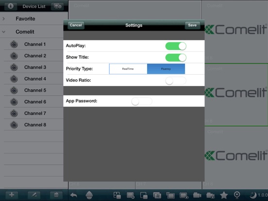 Screenshot #5 pour Comelit IP100 HD