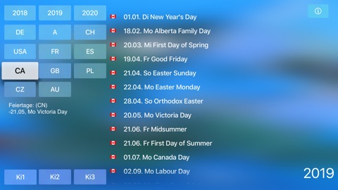 Screenshot #7 for Holidays for TV