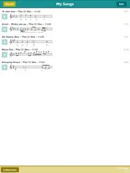 ScoreCloud Express HD ipad bilder 1