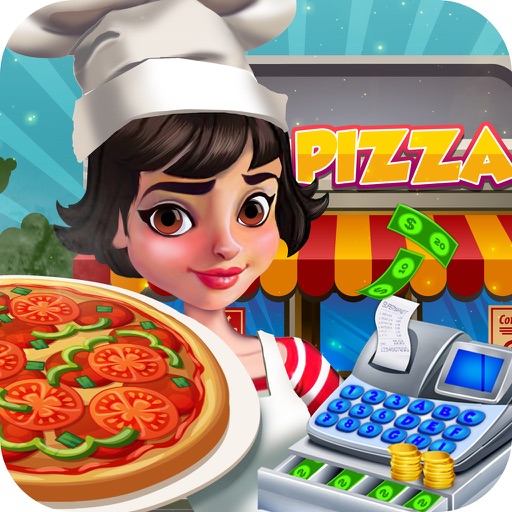 Pizza Shop Food Cash Register icon