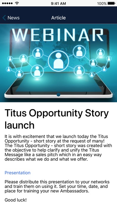 Titus Community App screenshot 4