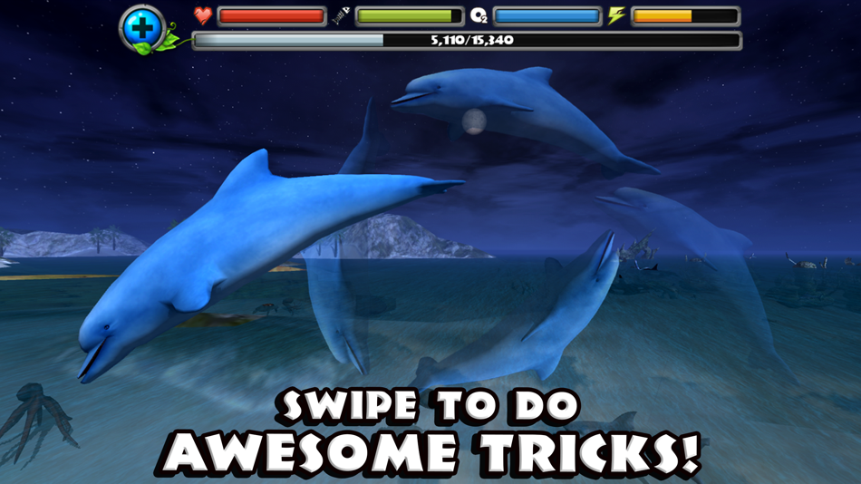 #3. Dolphin Simulator (iOS) 由: Gluten Free Games