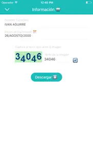 curpbot - descarga tu curp iphone capturas de pantalla 2