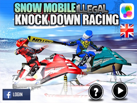 SnowMobile Illegal Bike Racingのおすすめ画像2