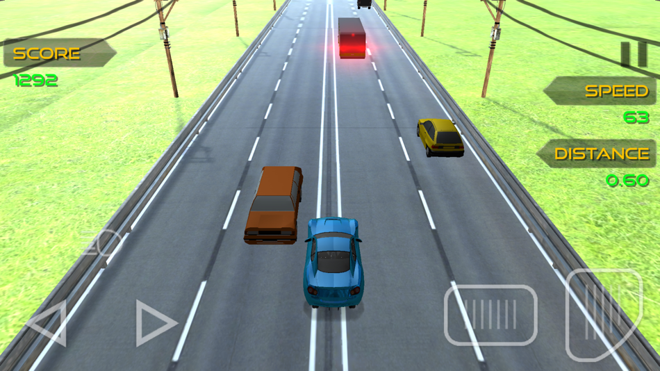 #4. Fast Racer-Ultra 3D (iOS) 由: Esra Aydin