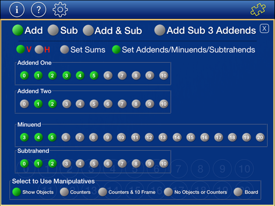 Add Sub K-1 iPad screenshot
