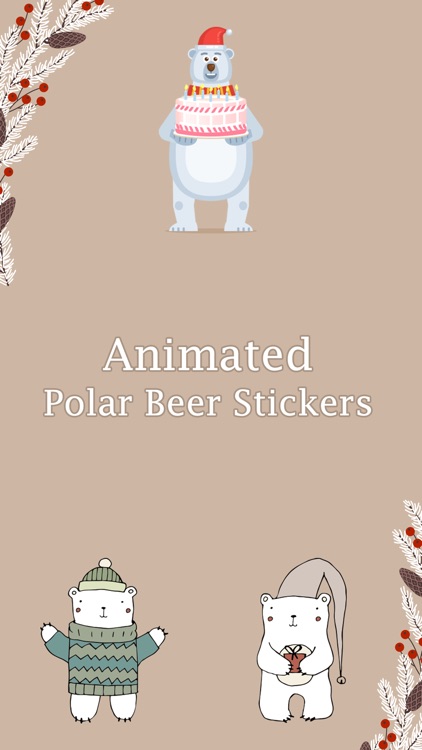 Animated Polar Bear Stickers!