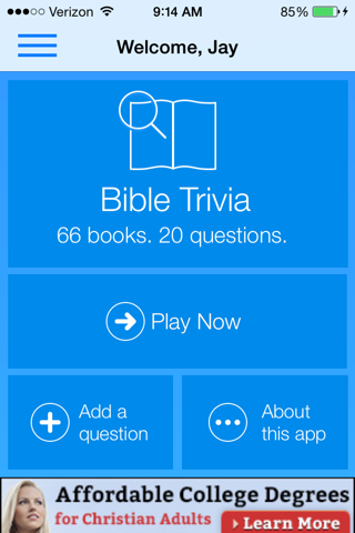Bible Trivia Game Quiz - náhled