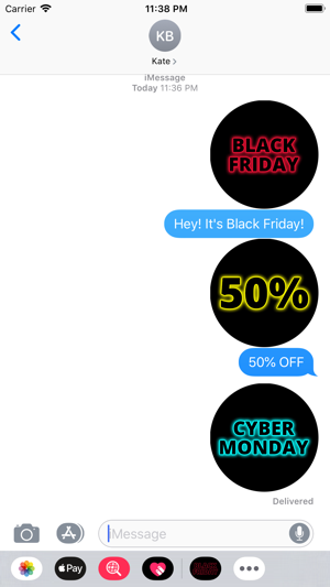 Super Black Friday Stickers(圖1)-速報App