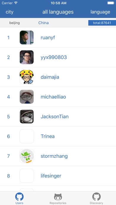 GitHub55 - Programming ranking screenshot 2