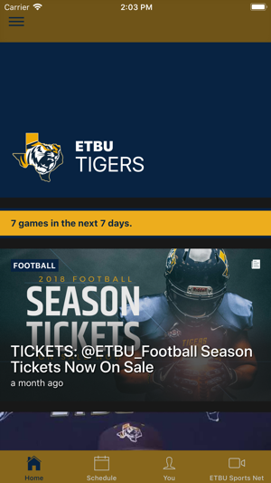 ETBU Athletics