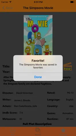 Game screenshot FavMovie hack