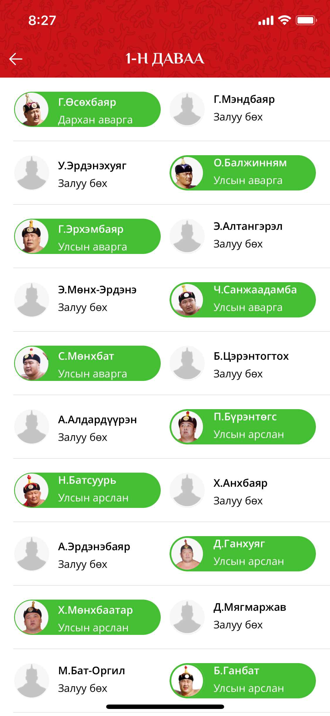 Үндэсний бөх