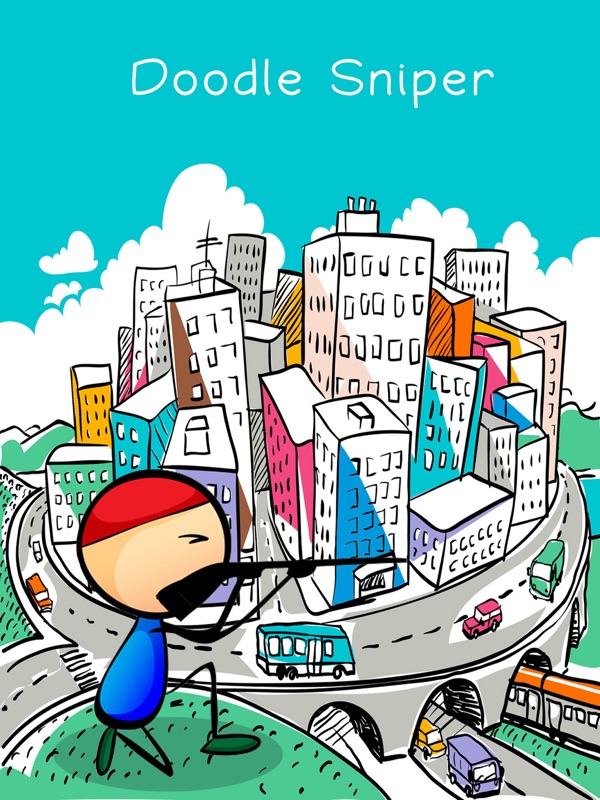 Doodle Sniper: Shooting Game screenshot 6