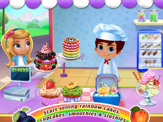 Screenshot #5 pour Rainbow Desserts Cooking Shop!