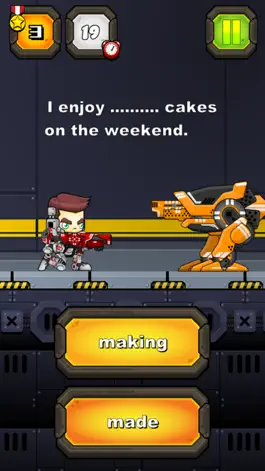 Game screenshot English Grammar War: Basic apk