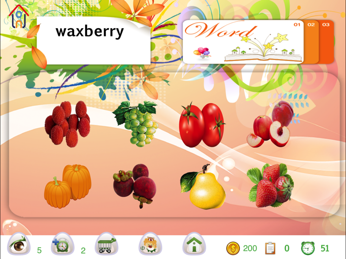 Find it Hidden objects and English words match