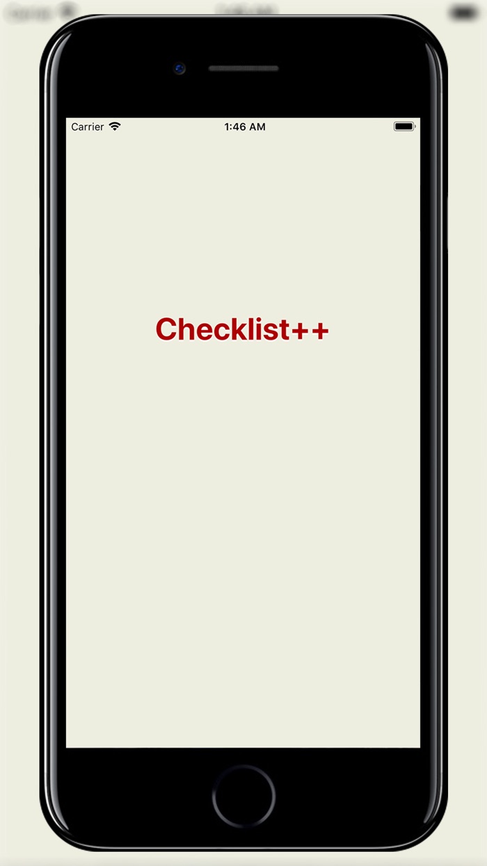 CheckLIst To Do Index