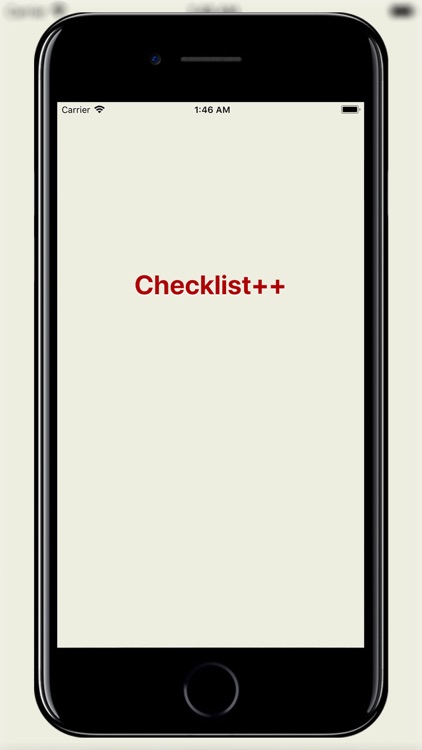 CheckLIst++ To Do Index