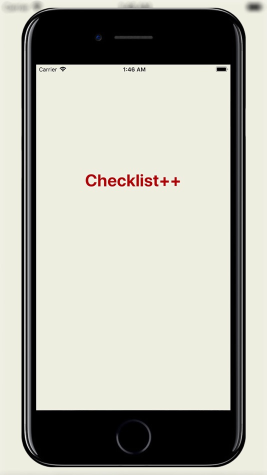 CheckLIst++ To Do Index - 1.0 - (iOS)