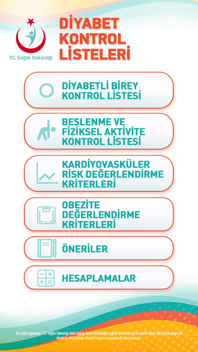 Screenshot #2 pour Diyabet Kontrol Listeleri