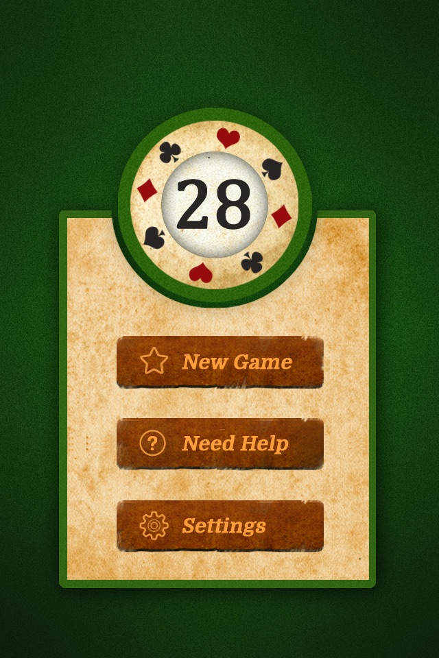 28 Card Game (Twenty Eight) screenshot 4