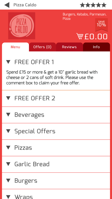 Screenshot #3 pour Pizza Caldo SR4