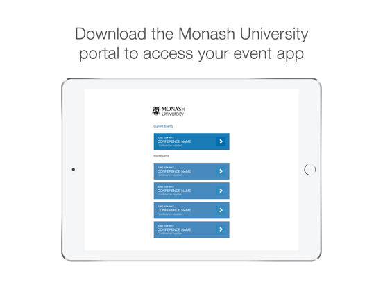 Screenshot #4 pour Monash University Events Portal