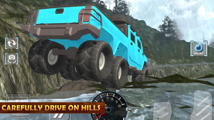 Offroad Pickup Truck: Hill Dri