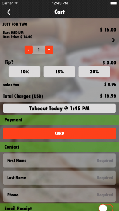 How to cancel & delete Jaspare's Pizza from iphone & ipad 4
