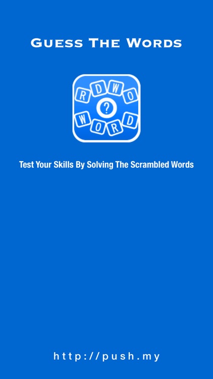 Guess The Words Game