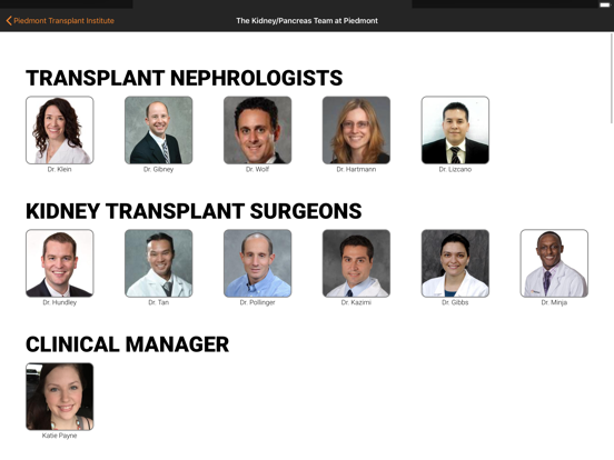 Screenshot #5 pour Piedmont Kidney Pancreas