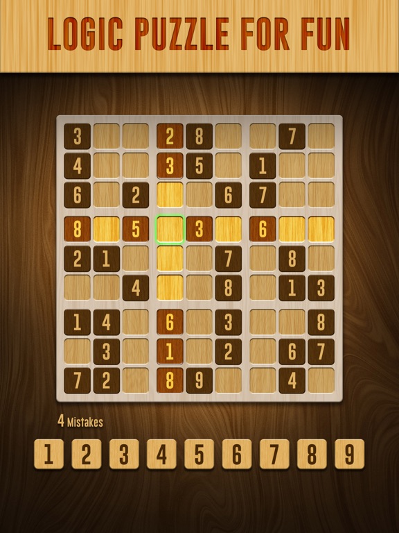 Screenshot #5 pour Sudoku Wood Puzzle