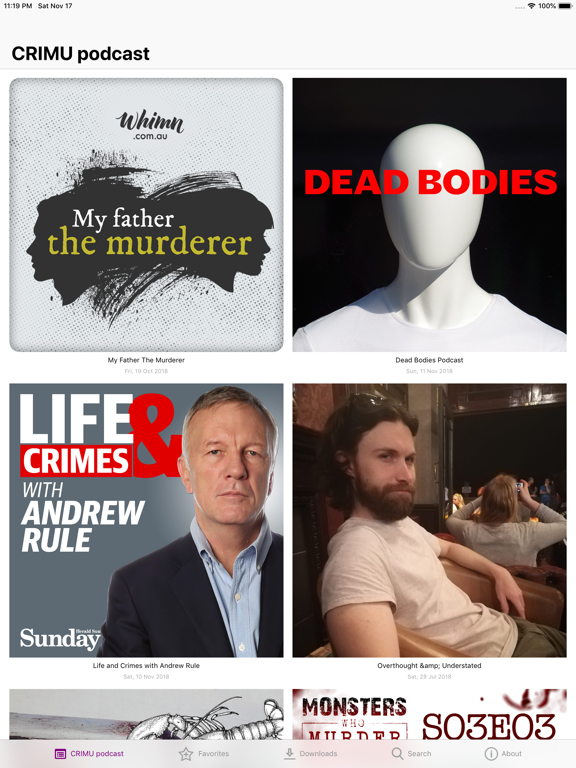 Screenshot #4 pour CRIMU podcast