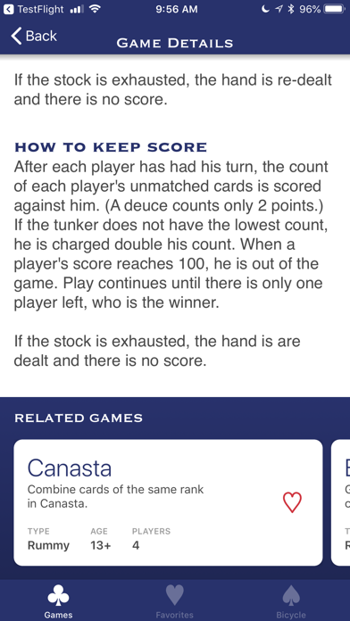 Bicycle® How To Play Screenshot