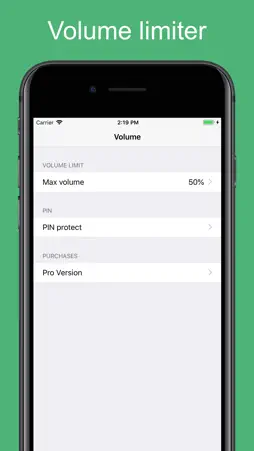 Volume Limit Control screenshot 1