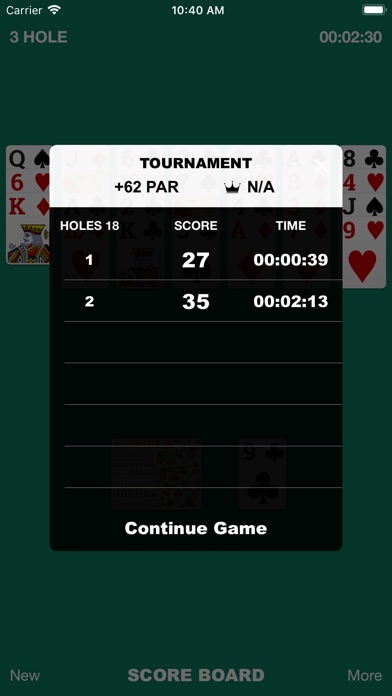 Golf Solitaire⁺ screenshot 3